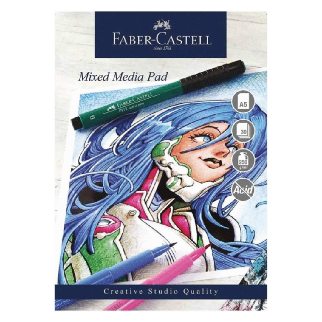 Faber Catell 250g Mixed Media Pad A3