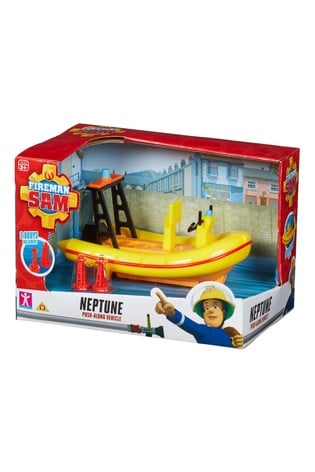 Fireman Sam - Neptune With Buoys Push Along Vehicle