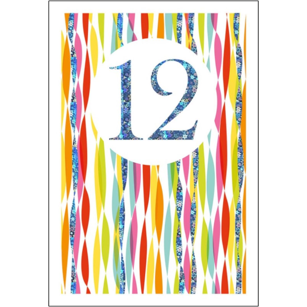 12th Birthday Greeting Card