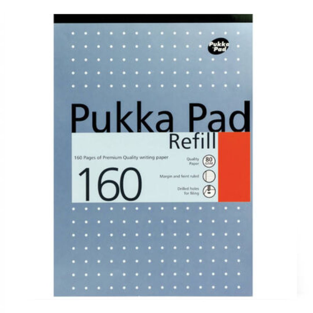 A4 Pukka Metallic Refill Pad: Blue