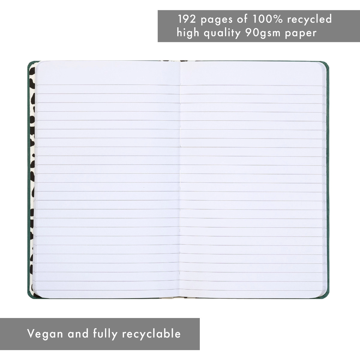 A5 Pukka Planet Hard Cover Notebook - Green Vibes Only