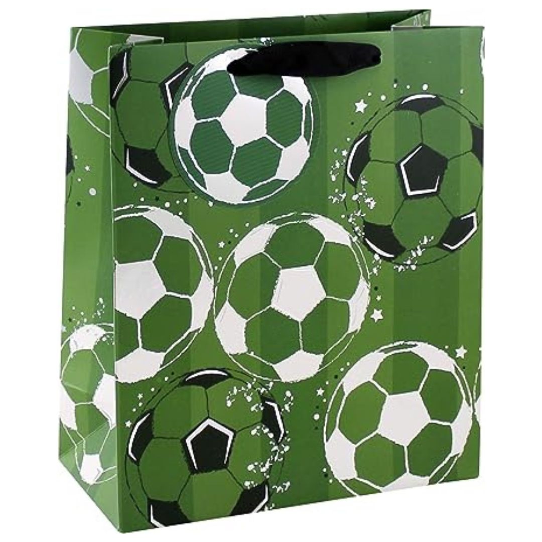 Gift Bag Extra Large - Football Green