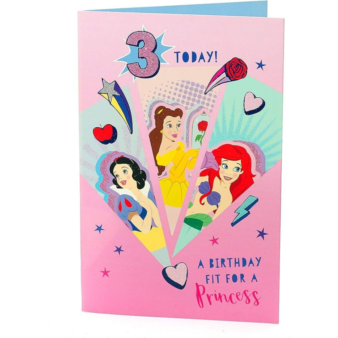 3 Today A Birthday Fit For A Princess' Greeting Card