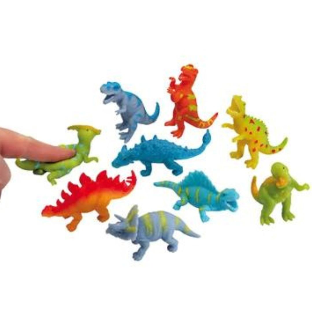 Keycraft Strechy Dinosaurs Playing Figures x1pc