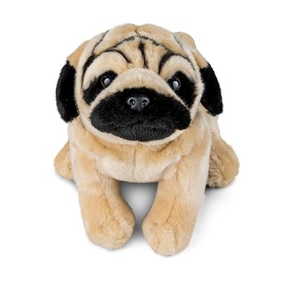 Living Nature: Pug (Height 19cm)