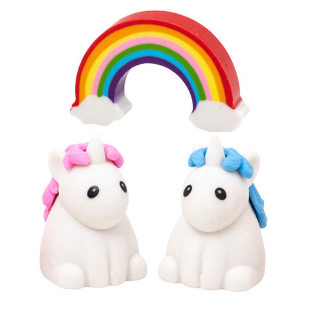 GoGoPo Unicorn Erasers - Assorted