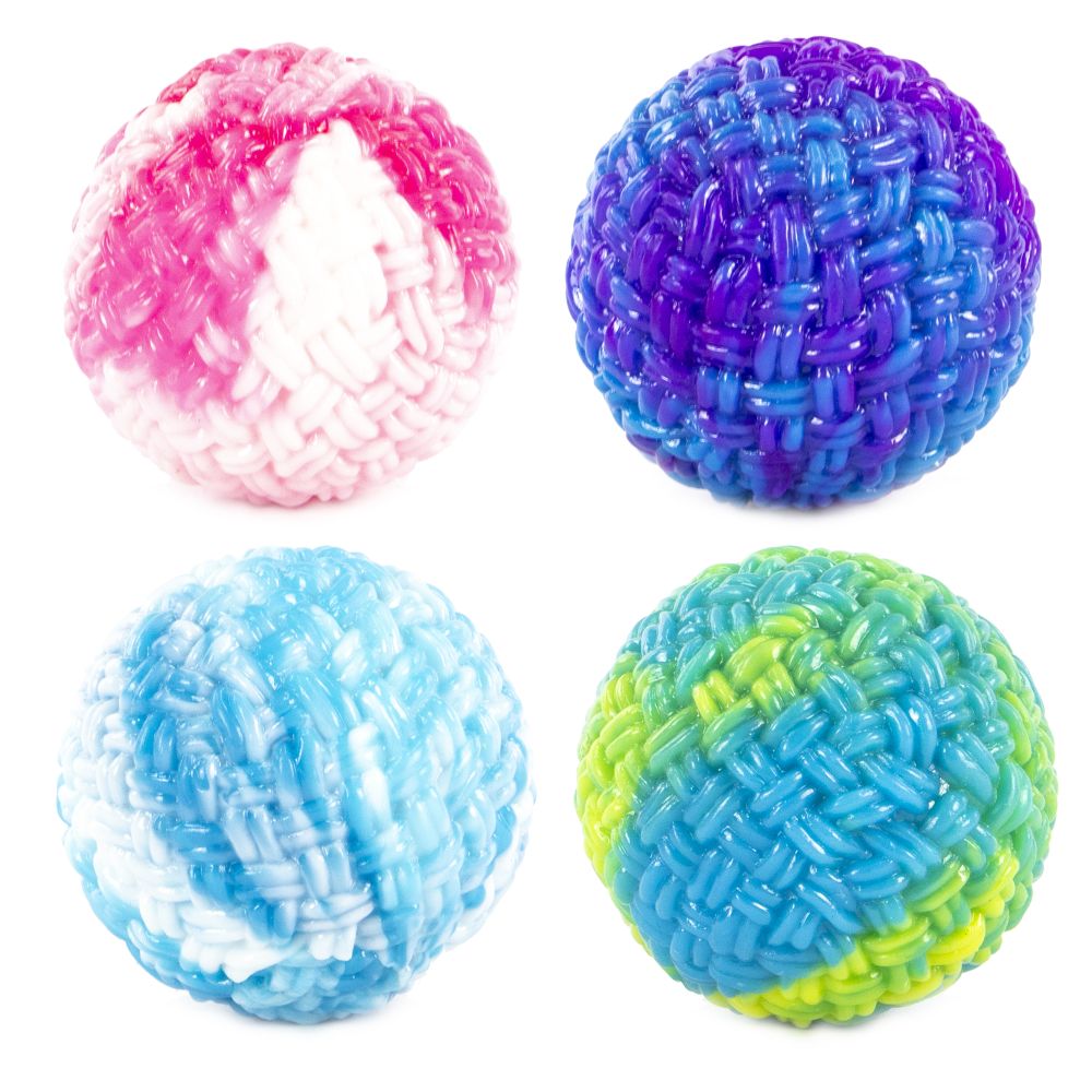 Keycraft High Bounce Woolly Ball - Various Colours x1pc
