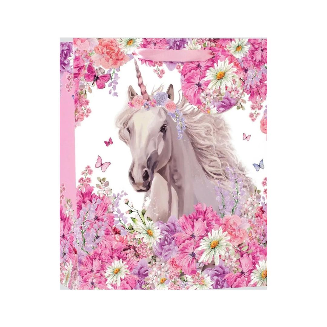 Gift Bag S/Medium - Unicorn Glitter