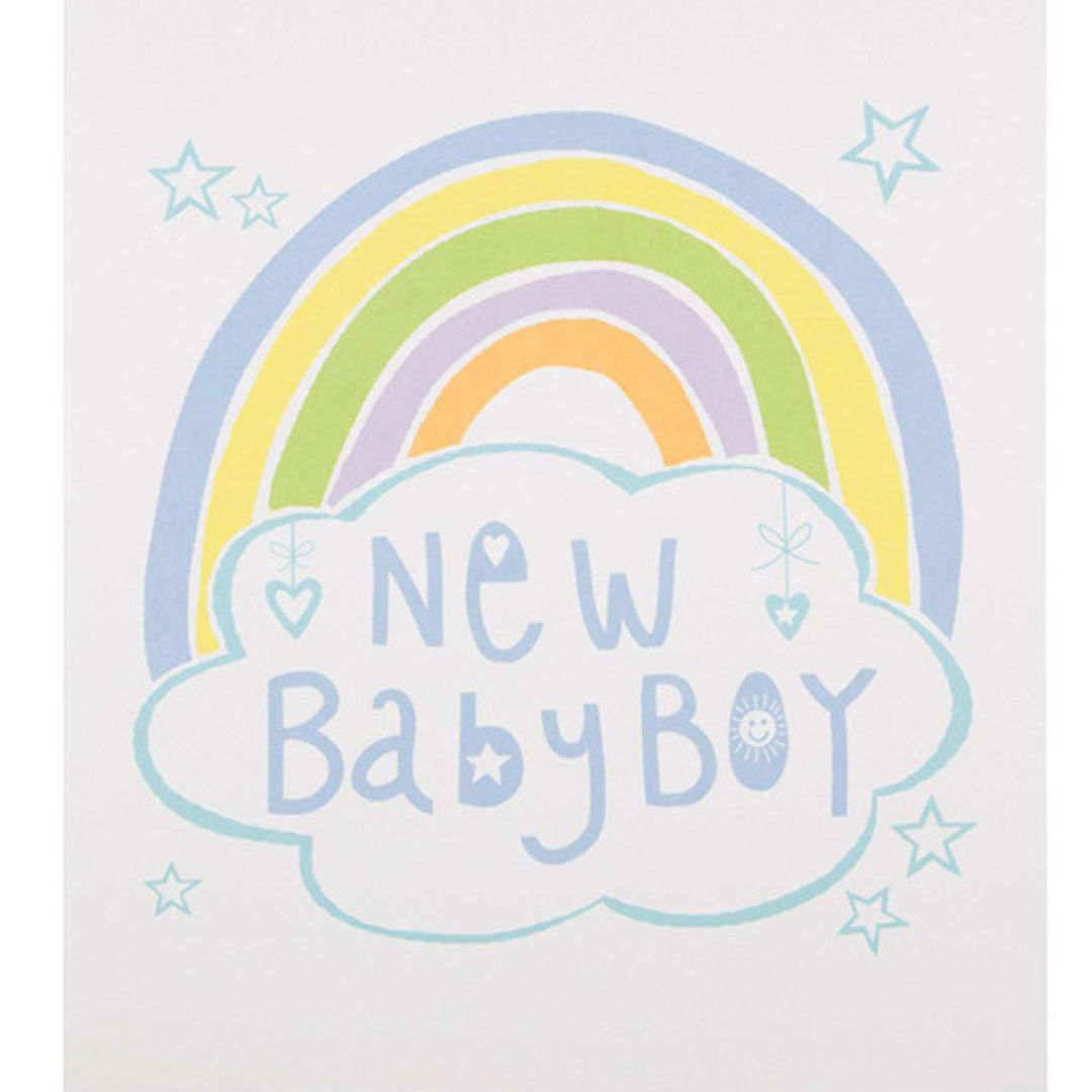 New Born Baby' Greeting Card