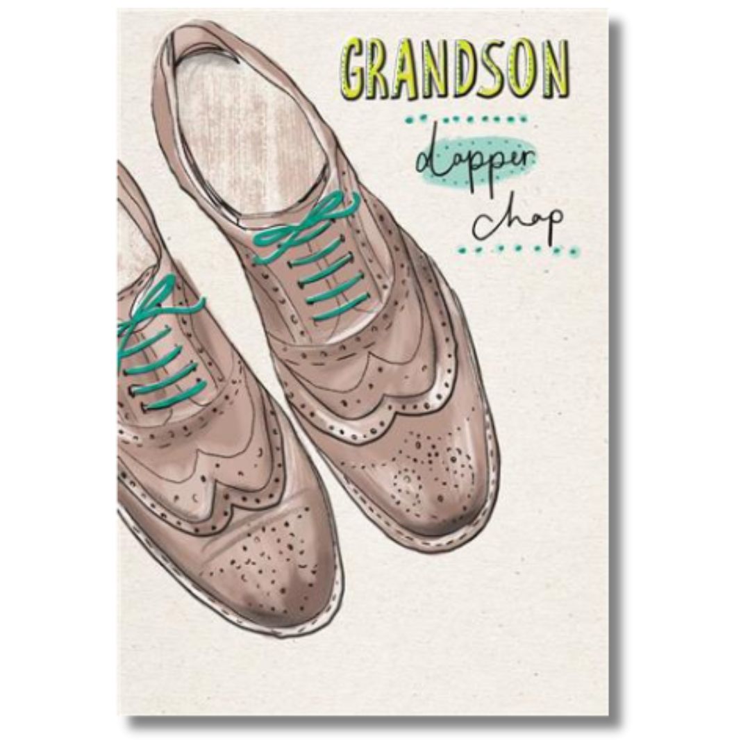 Hallmark Grandson Dapper Chap - Greeting Card