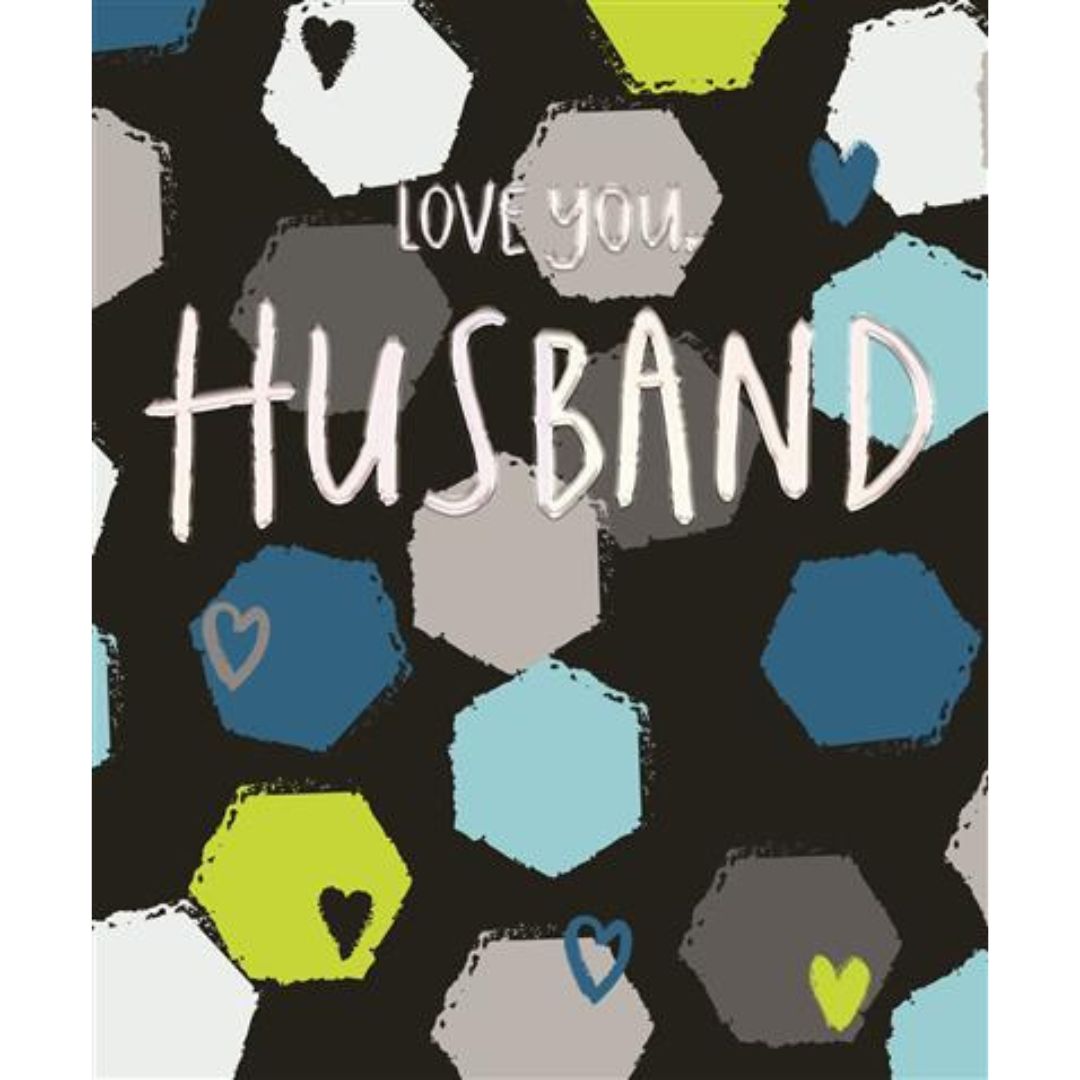 Love You Husband' Birthday Greeting Card