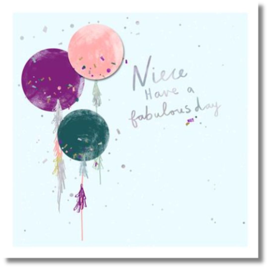 Niece Have A Fabulous Day' Birthday Greeting Card