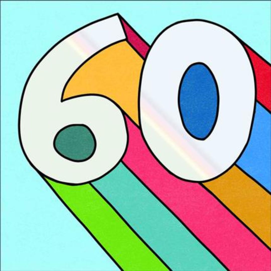 60th Birthday Greeting Card