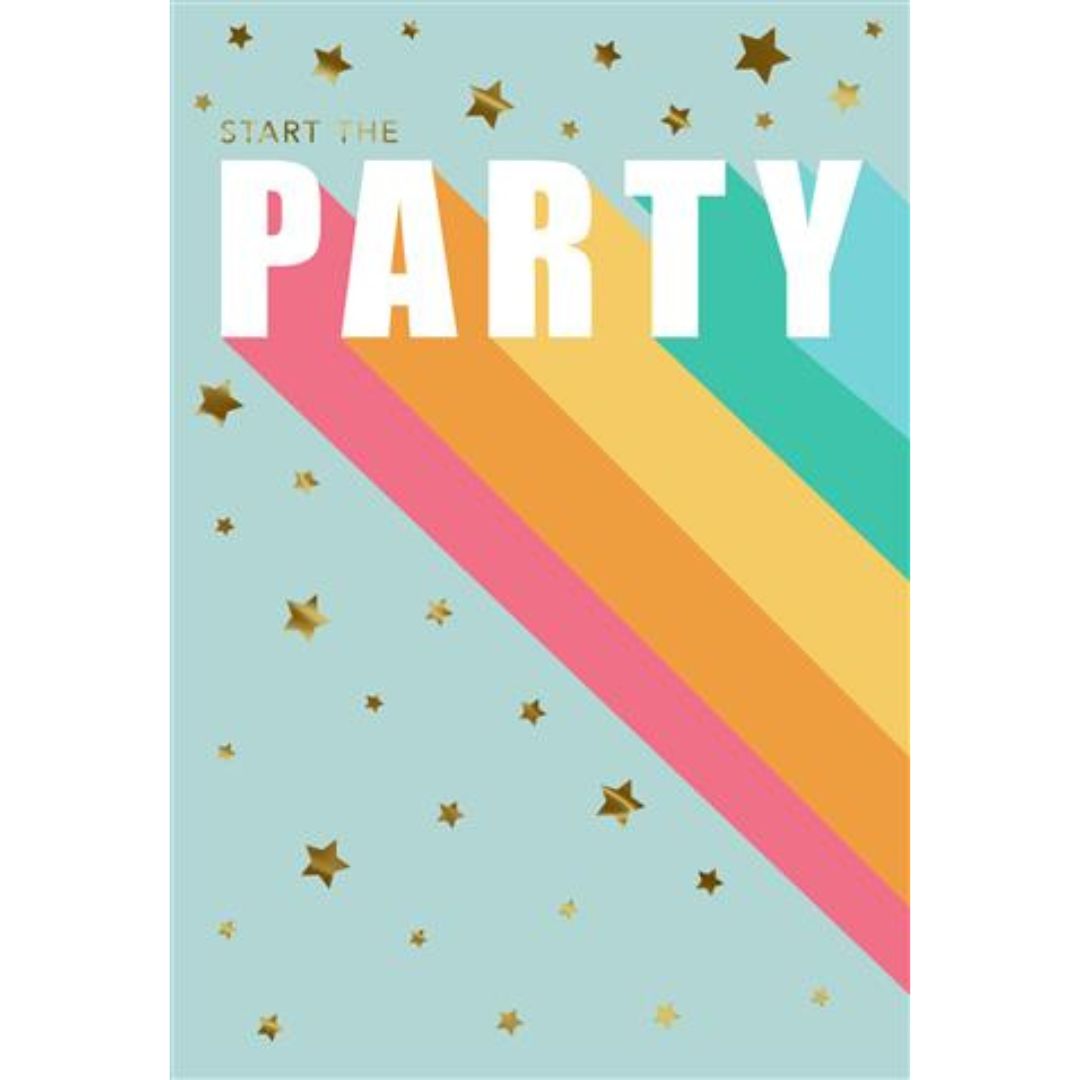 Start The Party' Greeting Card