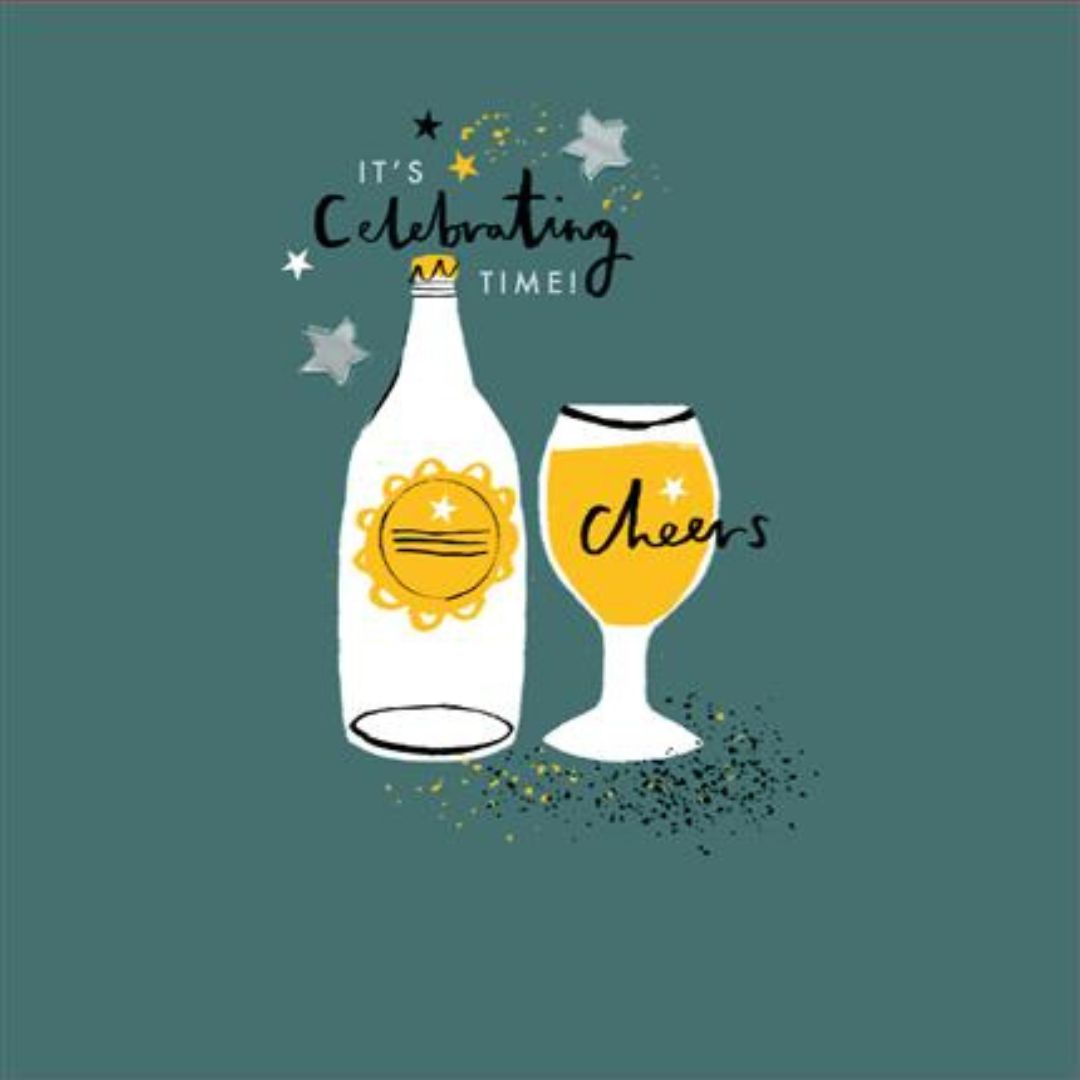 Its Celebrating Time' Greeting Card