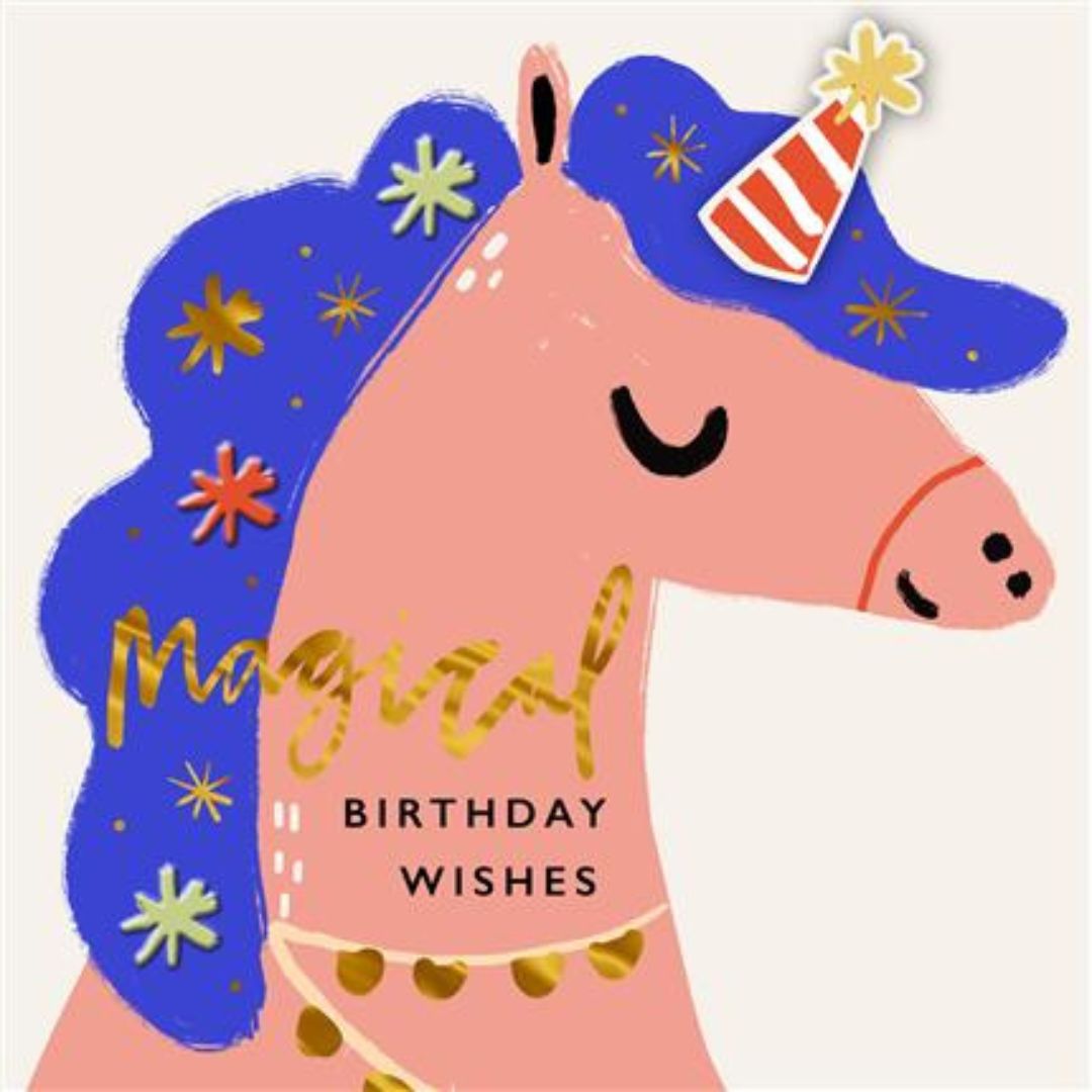 Magical Birthday Wishes' Greeting Card