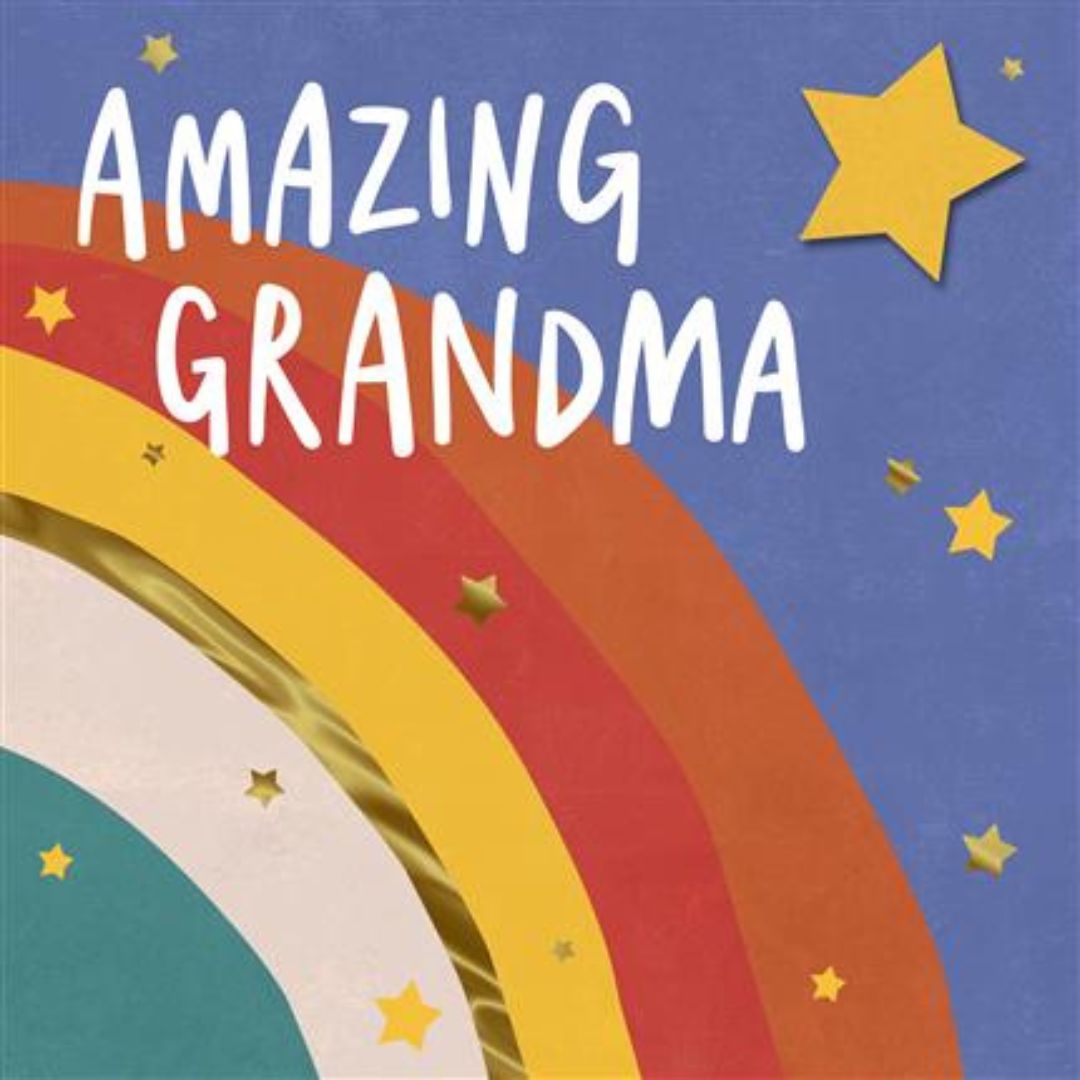 Amazing Grandma' Birthday Greeting Card