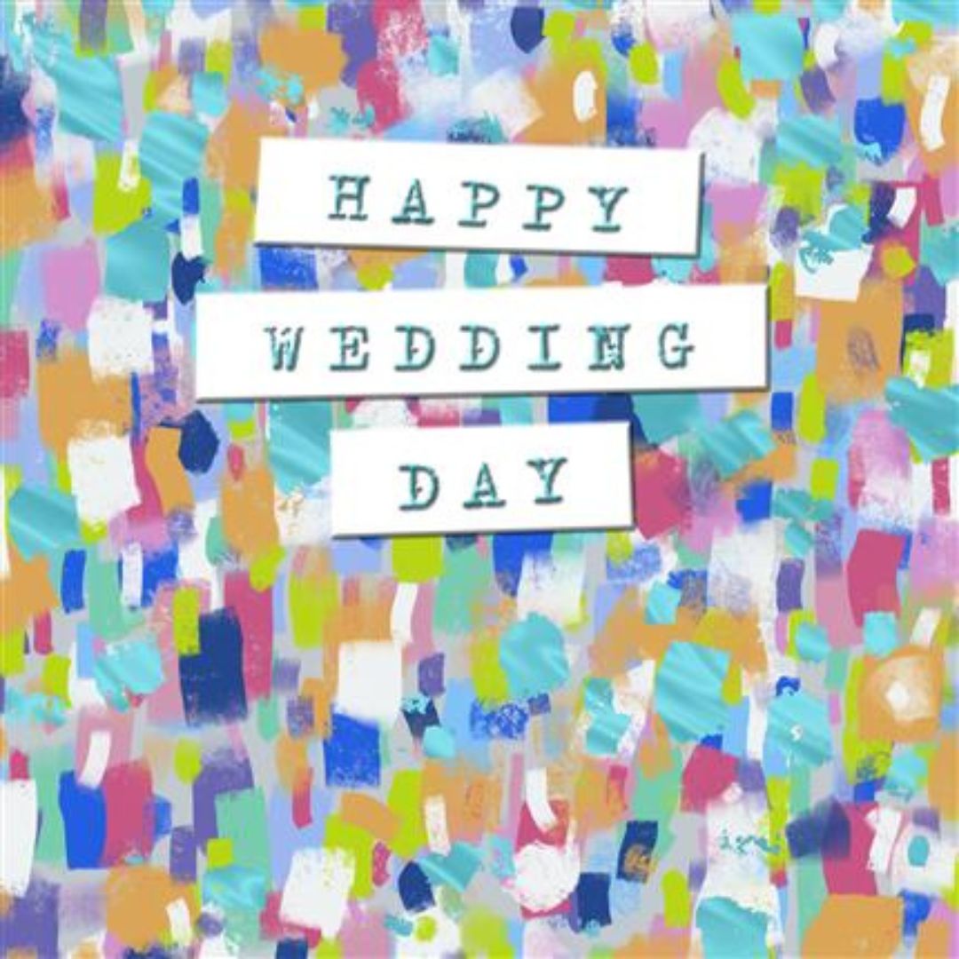 Happy Wedding Day' Greeting Card