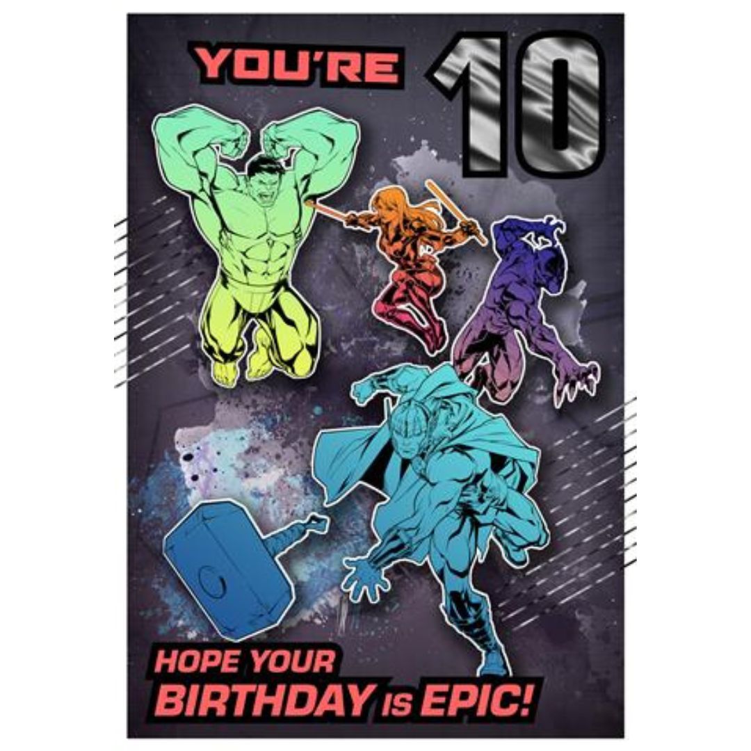 You're 10 Hope Your Birthday Is Epic' Greeting Card'