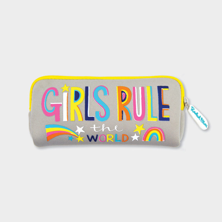 Rachel Ellen Neopren Pencil Case -GRL Power