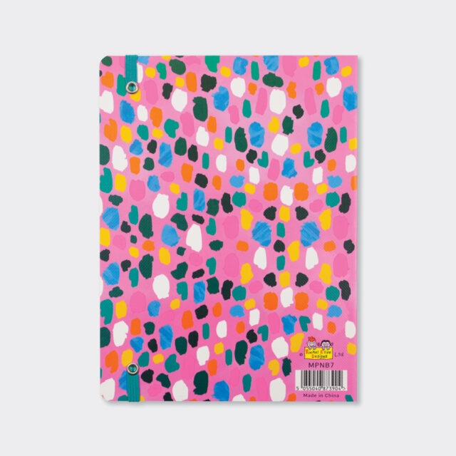 A5 Racel Ellen Notebook - Everyday Is… Pink Rainbow