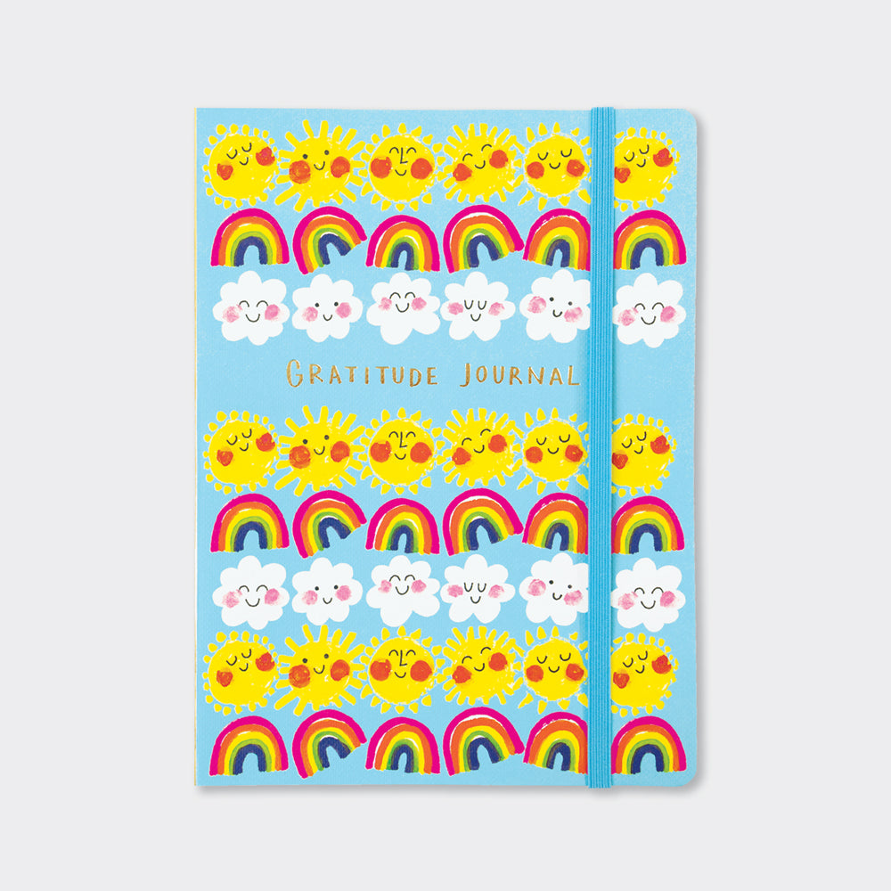 A5 Racel Ellen Journal - Gratitude Journal Suns/Rainbows