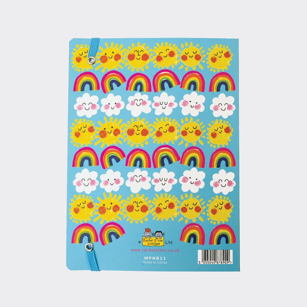 A5 Racel Ellen Journal - Gratitude Journal Suns/Rainbows