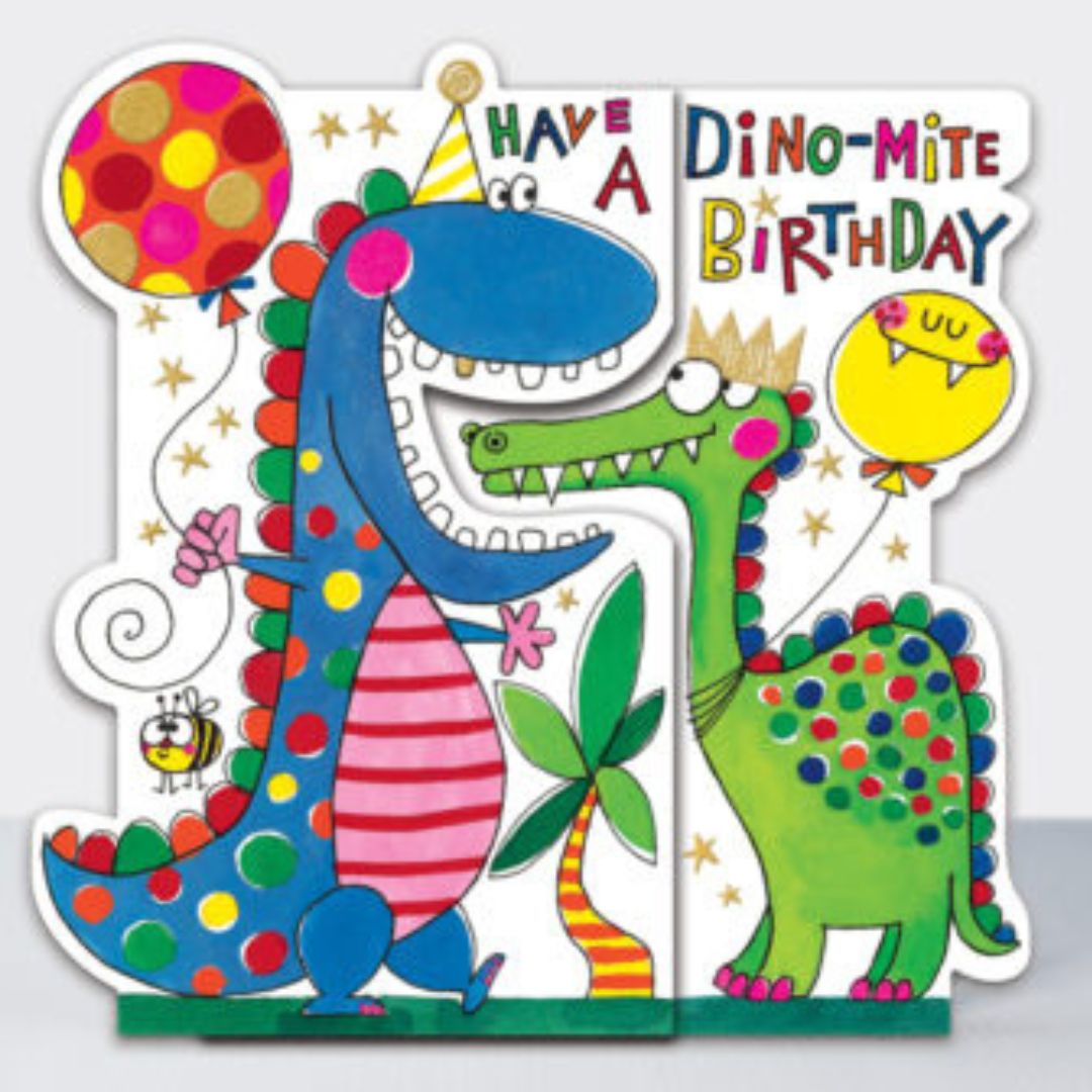 Have A Dino-Mite Birthday' Greeting Card