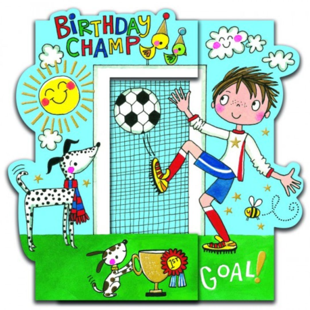 Birthday Champ' Greeting Card