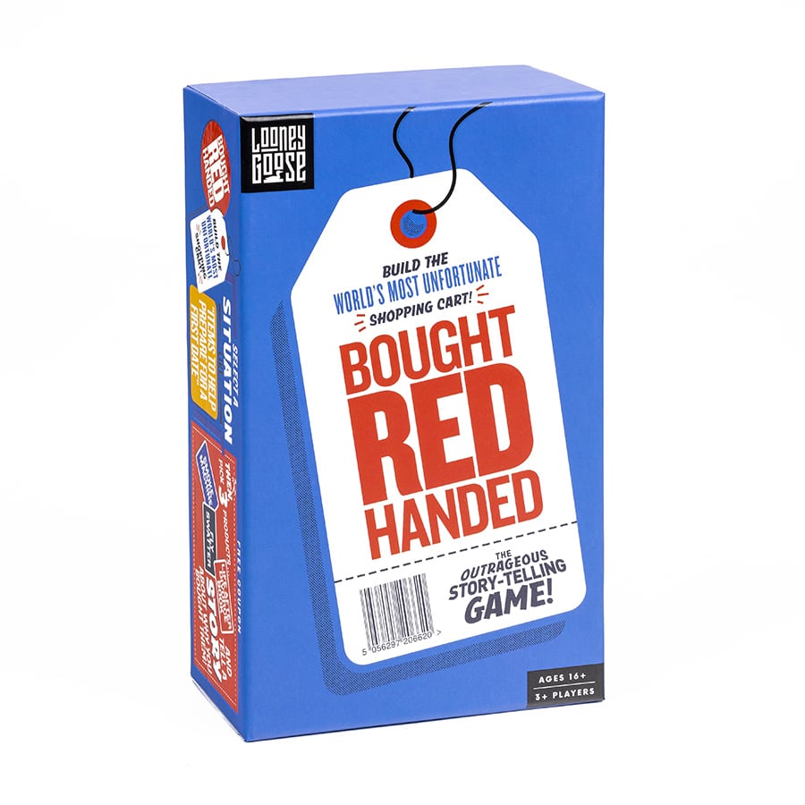 Professor Puzzle Bought Red Handed Game