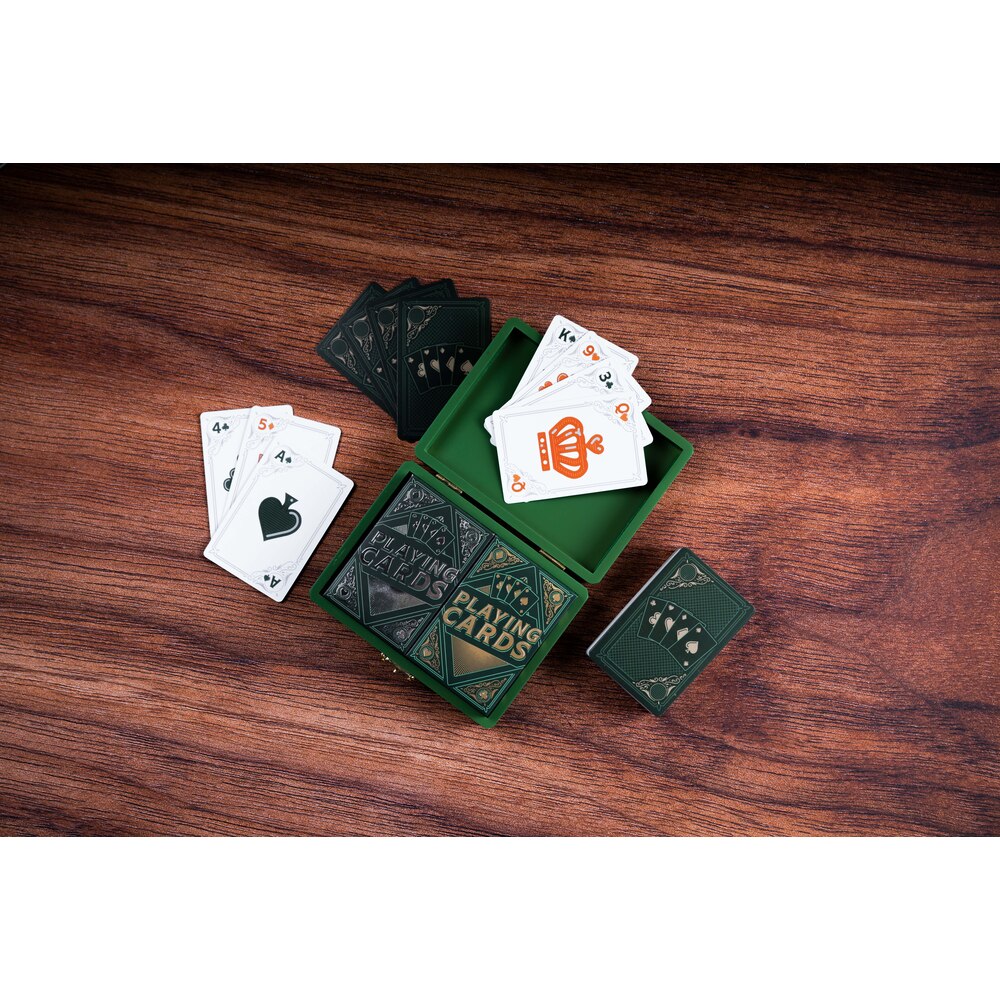 Professor Puzzle - Playing Cards in Wooden Box