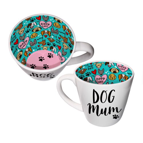 Inside Out Ceramic Mug - Dog Mum