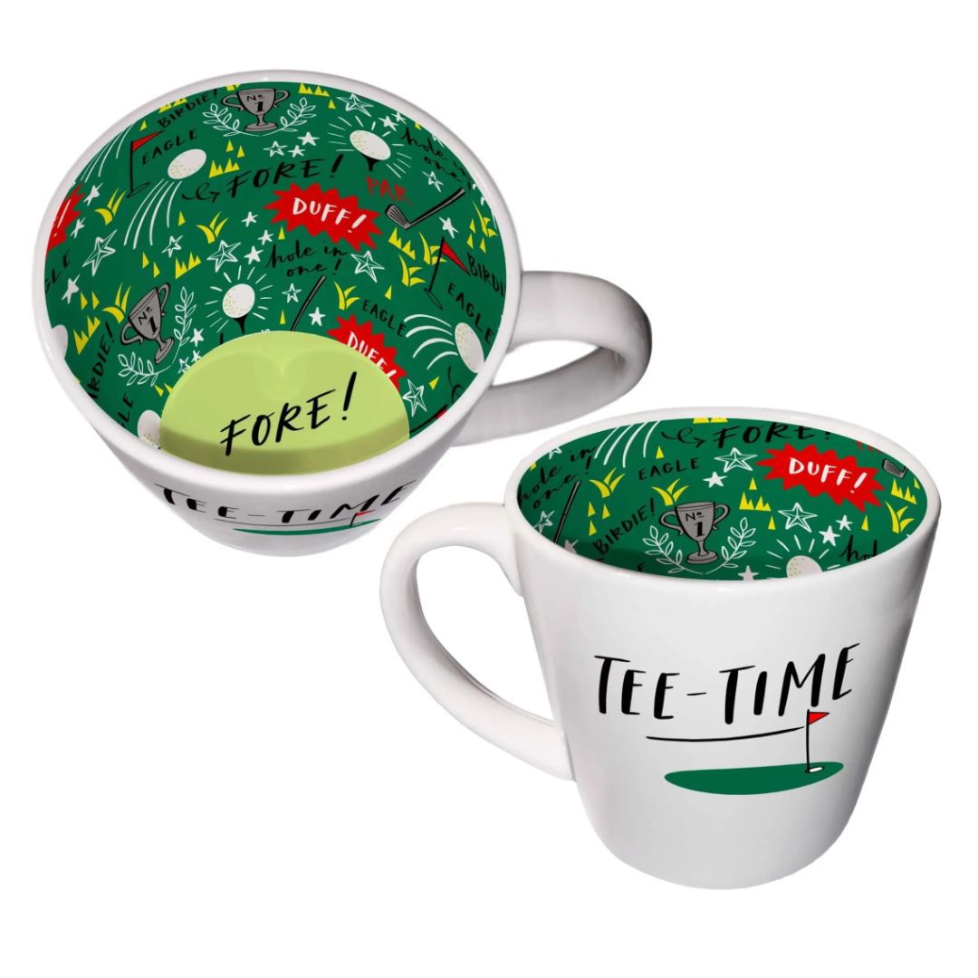 Inside Out Ceramic Mug with Gift Box - Tee - Time