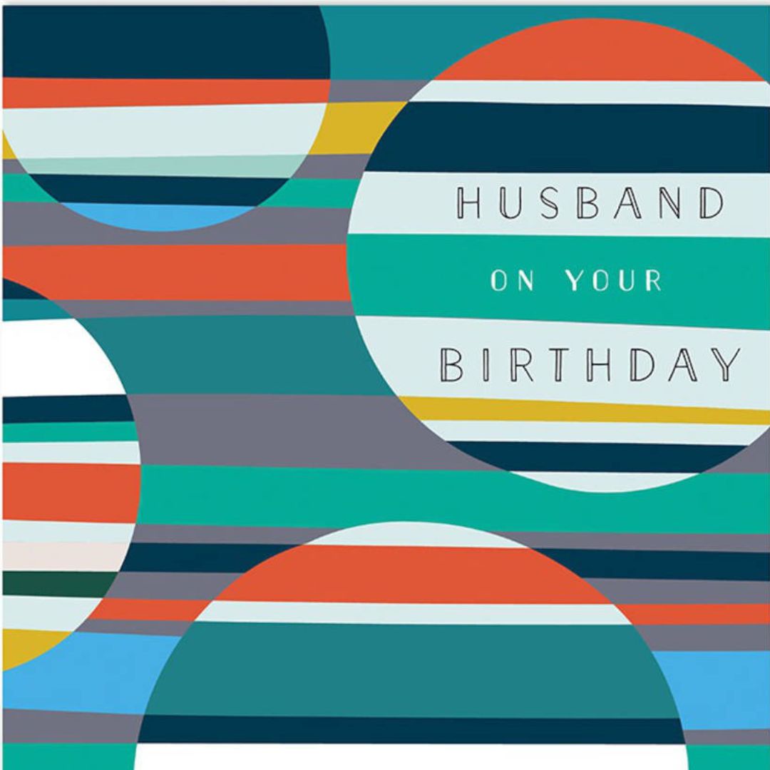 Husband On Your Birthday' Greeting Card