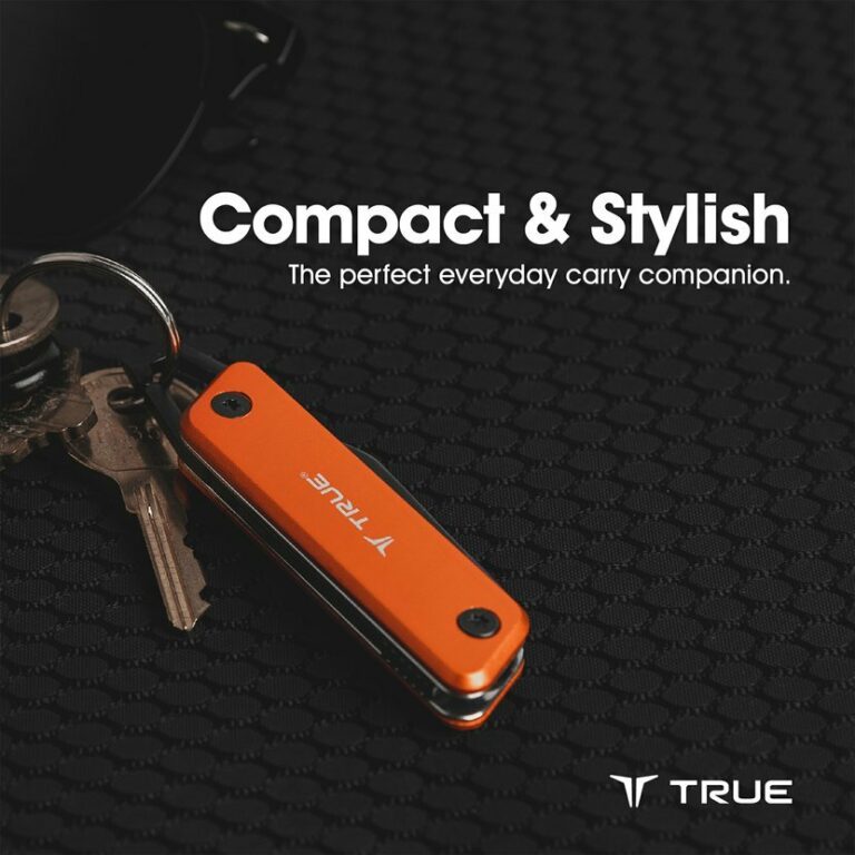 True Utility – Modern Keychain Knife, Grey