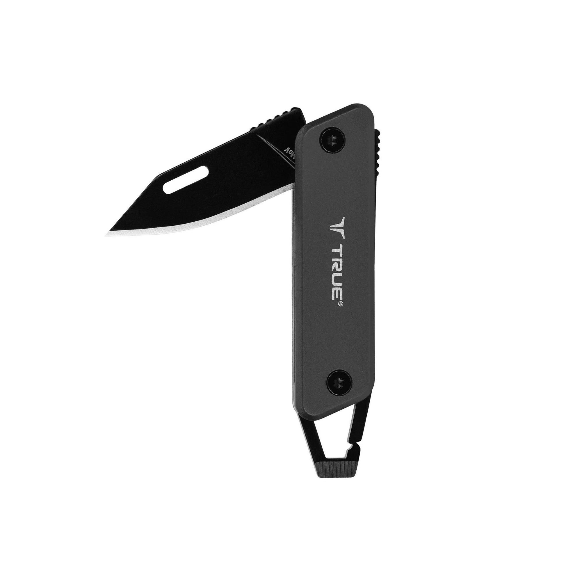 True Utility – Modern Keychain Knife, Grey