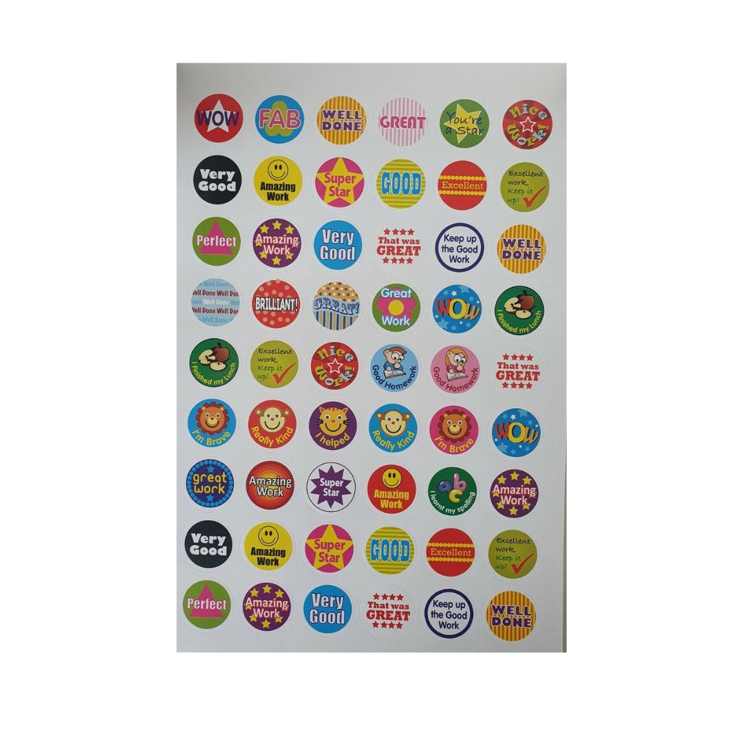 County Reward Stickers 1000+
