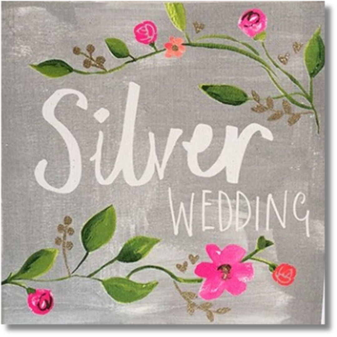 Silver Wedding' Greeting Card