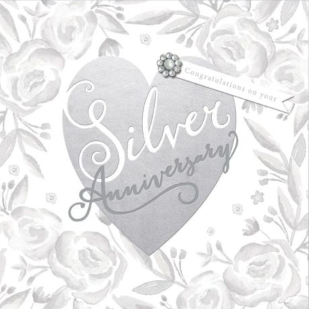 Silver Anniversary' Greeting Card