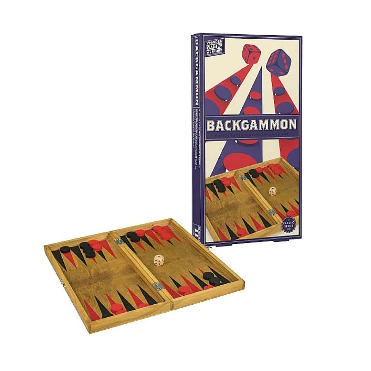 Wooden Backgammon