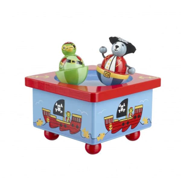 Orange Tree Toys -  Animal Pirate Music Box