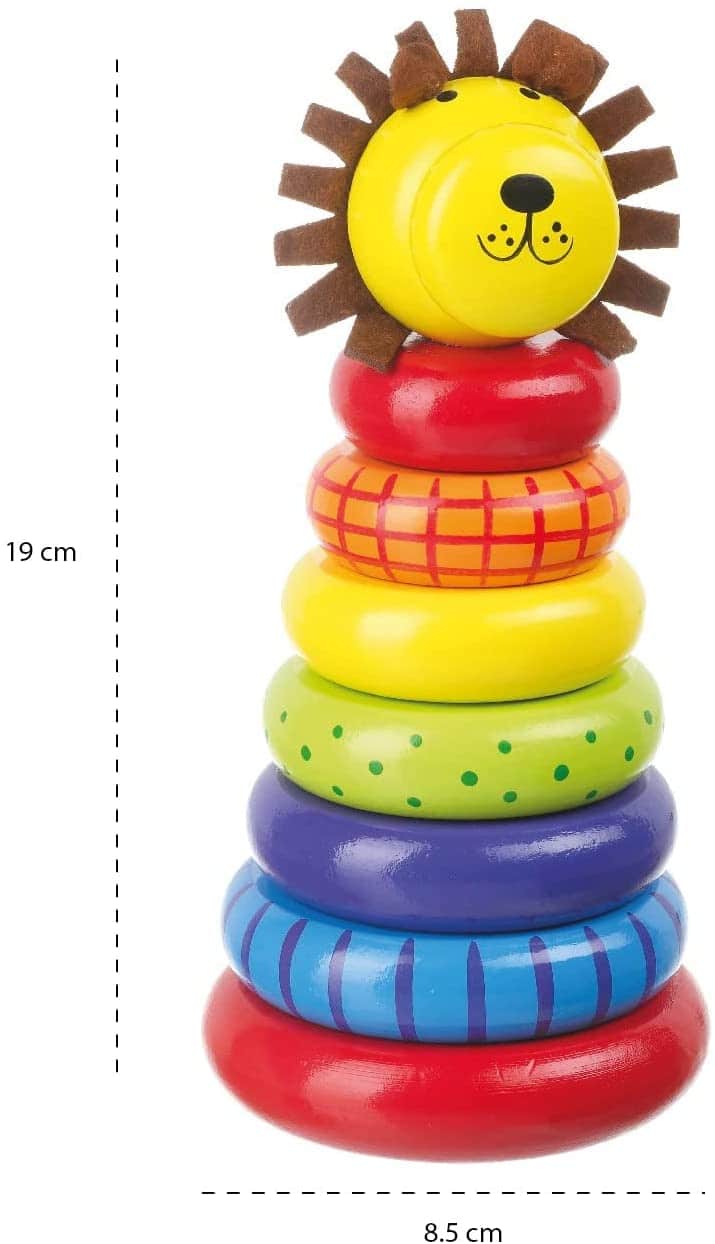 Orange Tree Toys - Lion Stacking Ring