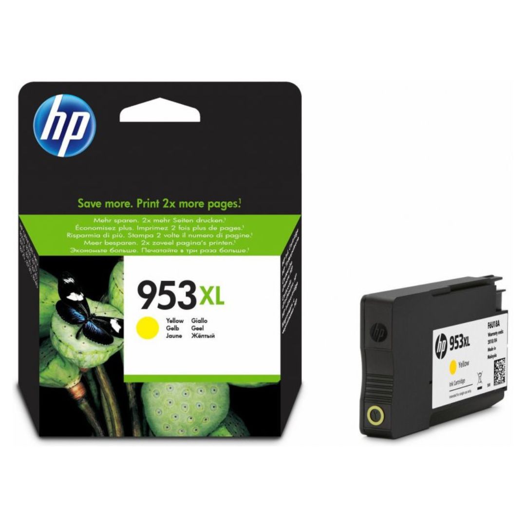 HP Ink Cartidge 953 XL - Yellow 1450 Pages