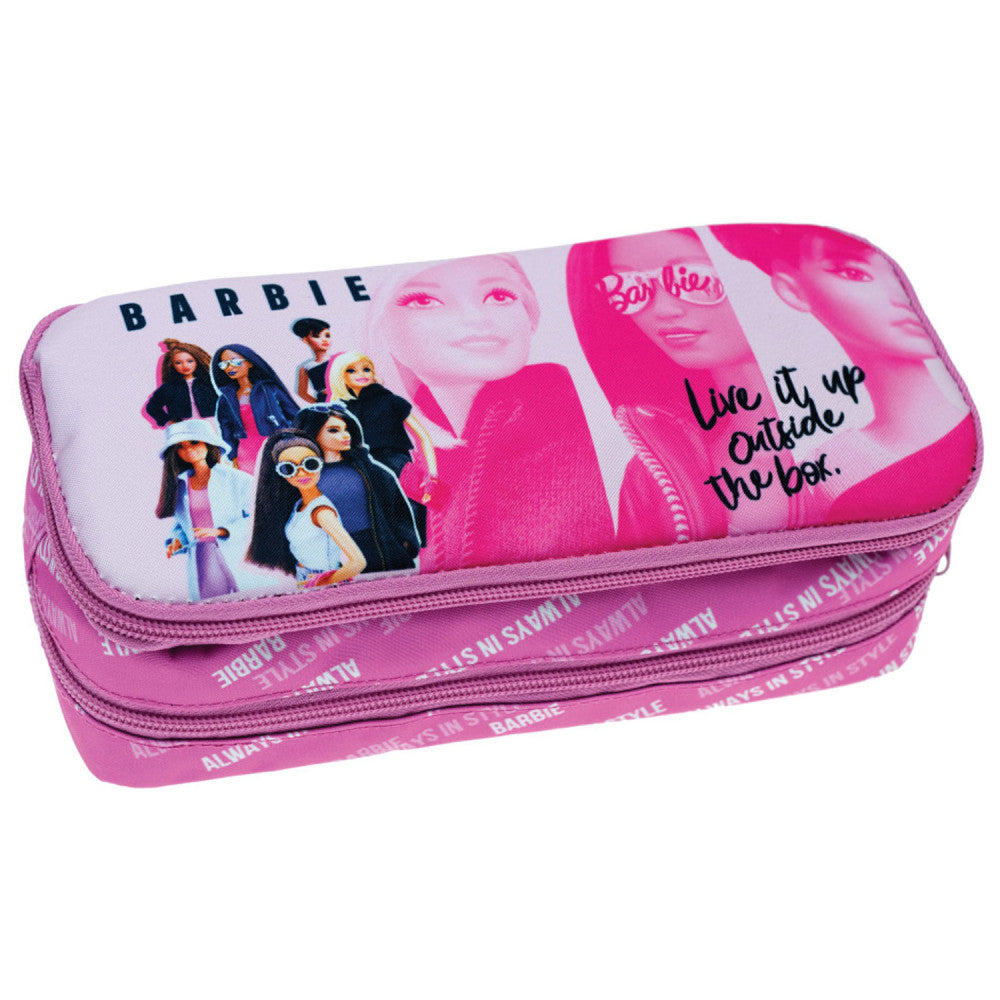 GIM Double Pencil Case -  Barbie