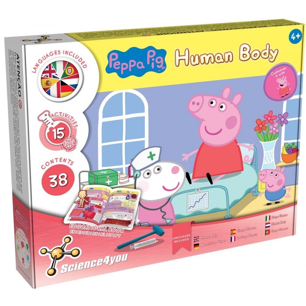 Science4you - Peppa Pig The Human Body - Multi-lingual