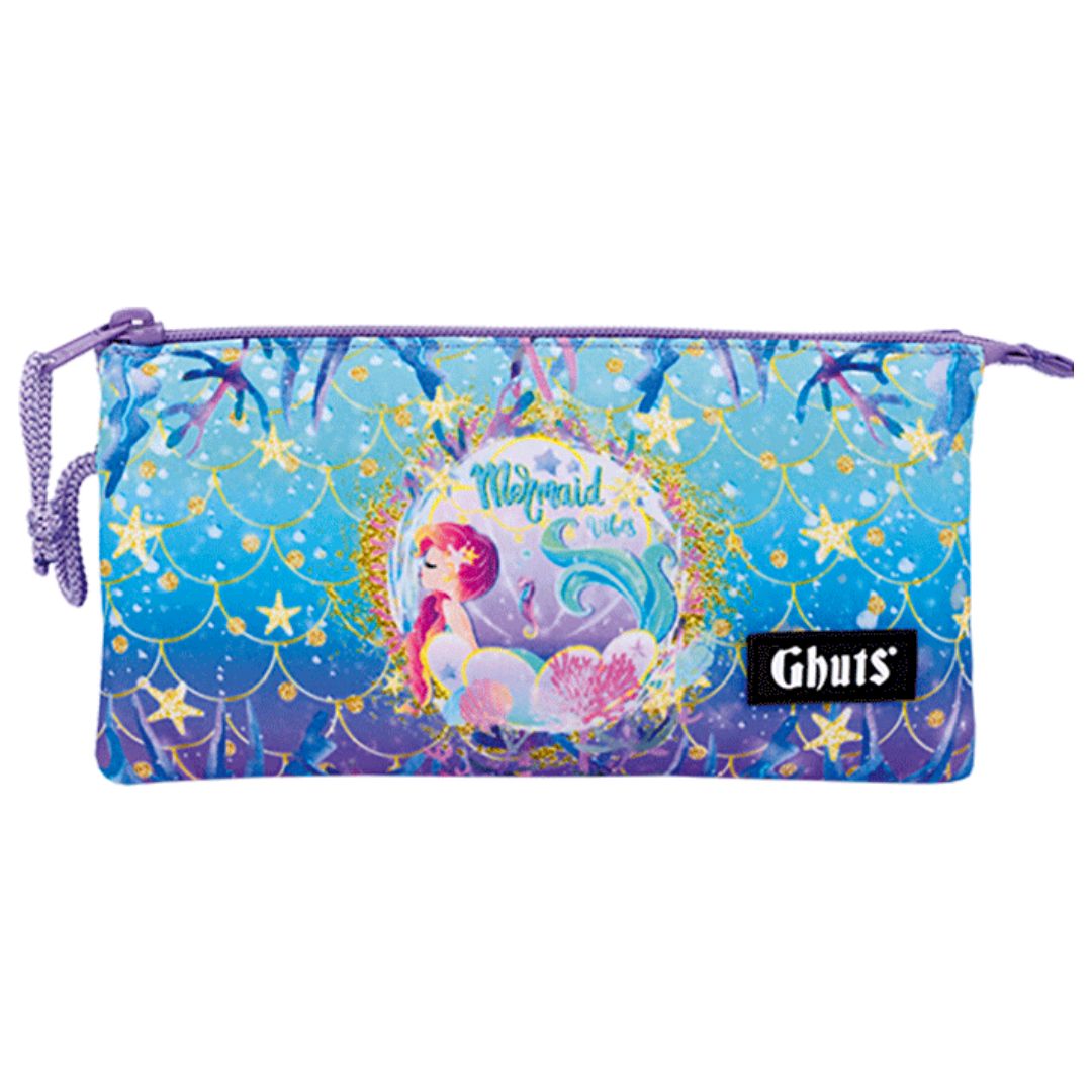 Ghuts Triple Pencil Case - Magic Sea