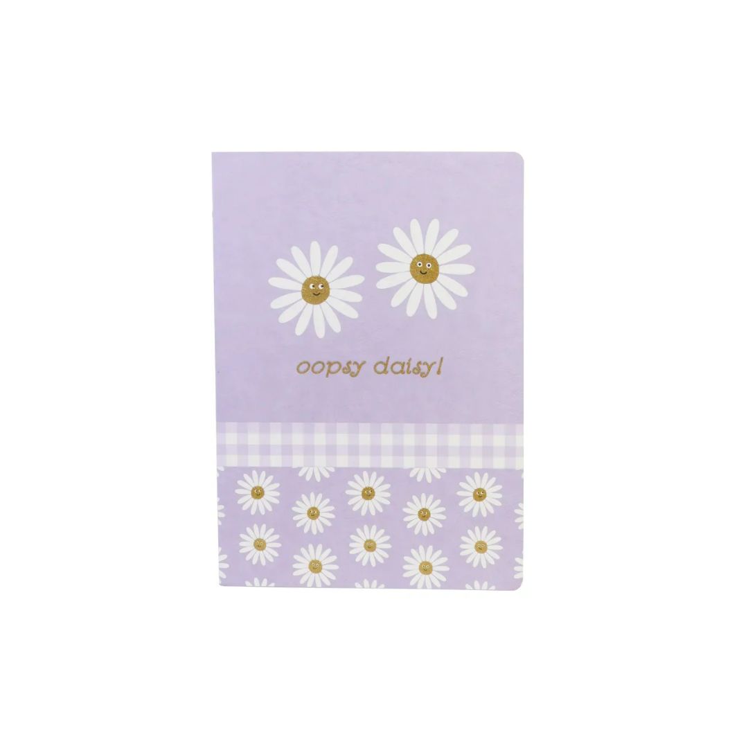 A5 Ancor Blog Notebook A5 Flowers lines 90g 48 Bl.