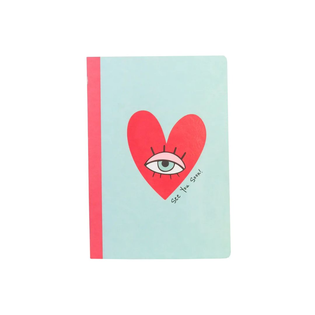 A5 Ancor BlogNotebook Girl Power lines 90g 48 Bl - Green