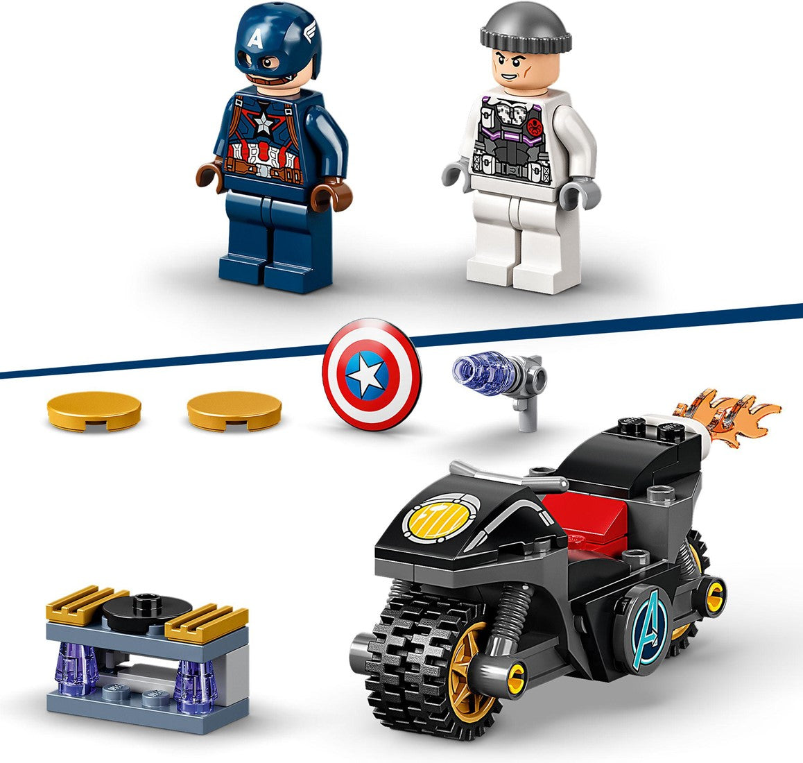 Lego 76189 Captain America & Hydra Face-off