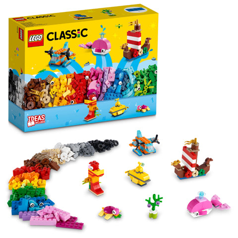 Lego Classic 11018 - Creative Ocean Fun +4y